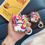 Wholesale Cute Design Cartoon Silicone Cover Skin for Airpod (1 / 2) Charging Case (Full Unicorn)